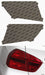 Lamin - X Tail Light Overlays 2011 - 2014 STI Sedan - S616T - Subimods.com