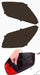 Lamin - X Tail Light Overlays 2012 - 2016 Impreza Sedan - S225C - Subimods.com