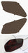 Lamin - X Tail Light Overlays 2012 - 2016 Impreza Sedan - S225S - Subimods.com