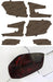 Lamin - X Tail Light Overlays 2022 - 2024 Forester - S244S - Subimods.com
