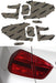 Lamin - X Tail Light Overlays 2023 - 2025 Ascent - S251T - Subimods.com