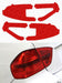 Lamin - X Tail Light Overlays Custom 2008 - 2014 WRX Hatch / 2008 - 2014 STI Hatch - S316-1R - Subimods.com