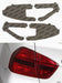 Lamin - X Tail Light Overlays Custom 2008 - 2014 WRX Hatch / 2008 - 2014 STI Hatch - S316-1T - Subimods.com