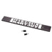 License Plate Delete Black - Kartboy Barcode Logo - KB-055-PL-BAR - Subimods.com