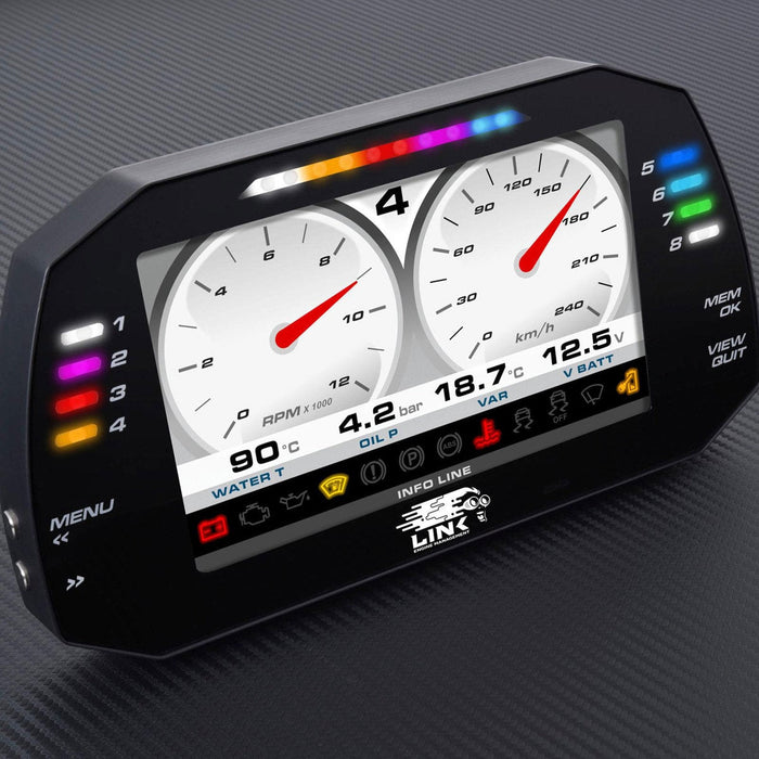 Link ECU MXG Strada Race Edition Dash 7 Inch - 100 - 0173 - Subimods.com