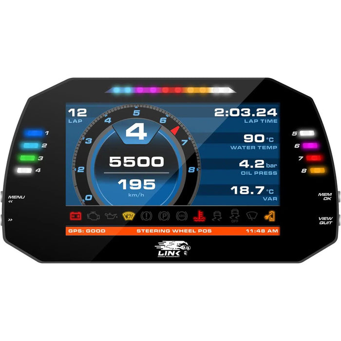 Link ECU MXG Strada Race Edition Dash 7 Inch - 100 - 0173 - Subimods.com