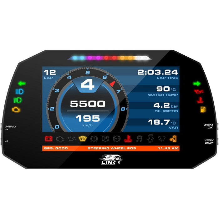 Link ECU MXG Strada Street Edition Dash 7 Inch - 100 - 0172 - Subimods.com