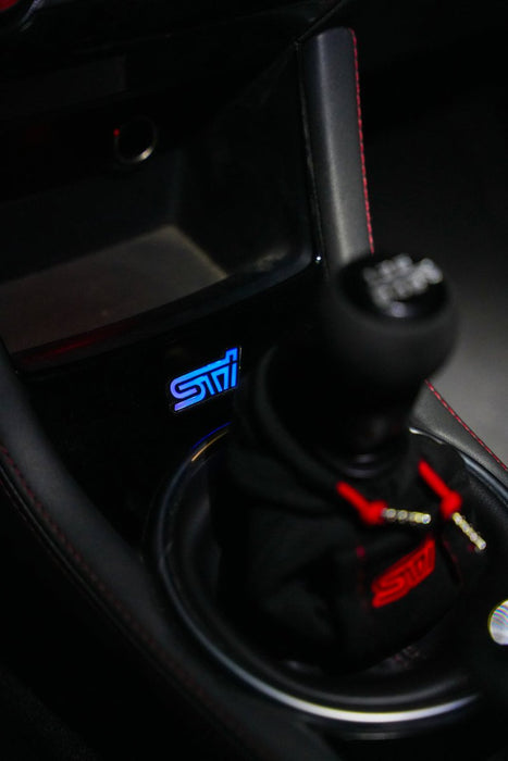 Lit Logos RGBW LED Shifter Trim Emblem 2008 - 2021 STI - LL-STI-SHIFTER - Subimods.com