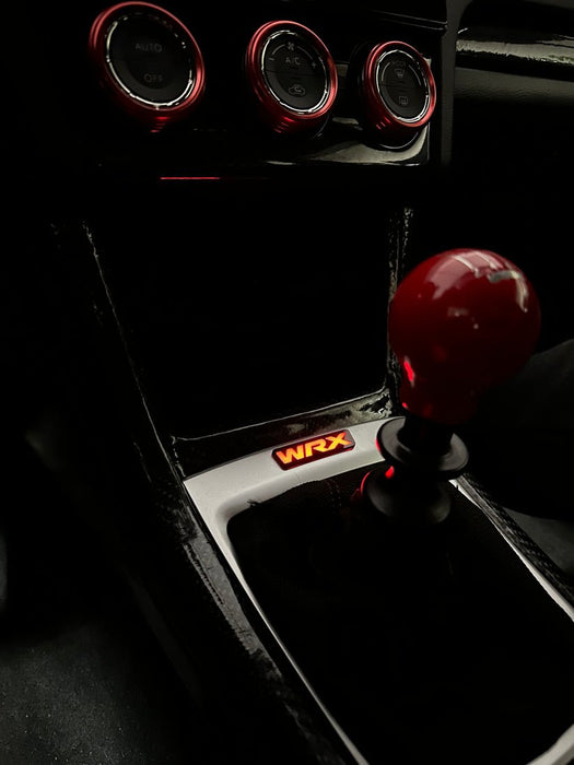 Lit Logos RGBW LED Shifter Trim Emblem 2015 - 2021 WRX - LL-WRX-SHIFTER - Subimods.com