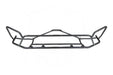 LP Aventure Big Bumper Guard Coated w/ Plate 2019 - 2021 Forester - FLP - FTA - 19 - GUARD - B+OPC - Subimods.com