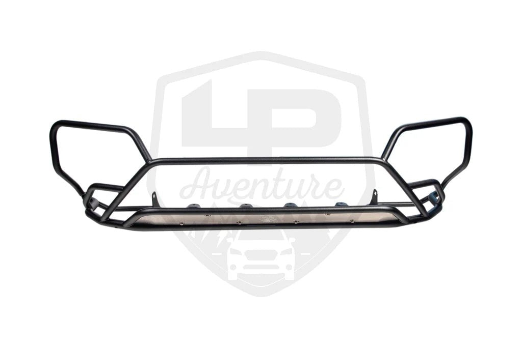 LP Aventure Big Bumper Guard Powder Coated Black w/ Front Plate 2024 Crosstrek Wilderness - FLP - CTW - 24 - GUARD - B - B+OPC - Subimods.com