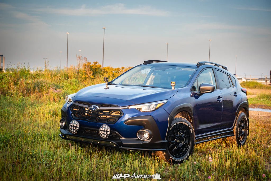 LP Aventure Hood Light Brackets Bare 2024 Crosstrek - FLP - CTA - 24 - HLB - Subimods.com