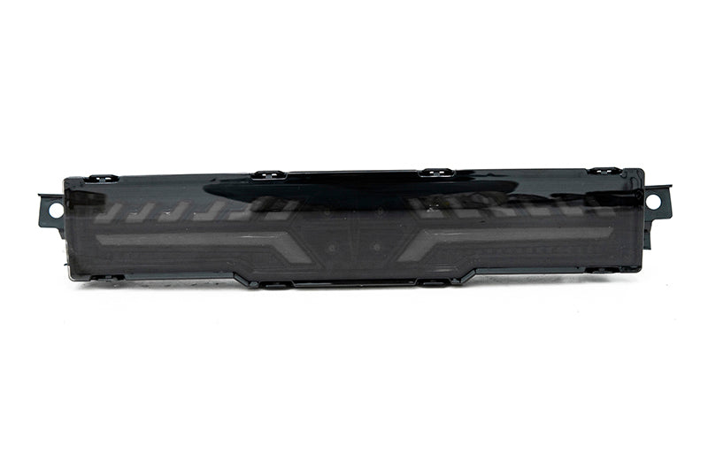 OLM V2 F1 Rear Brake Light Smoke Lens, Black Base, White Bar 2022-2025 BRZ / GR86