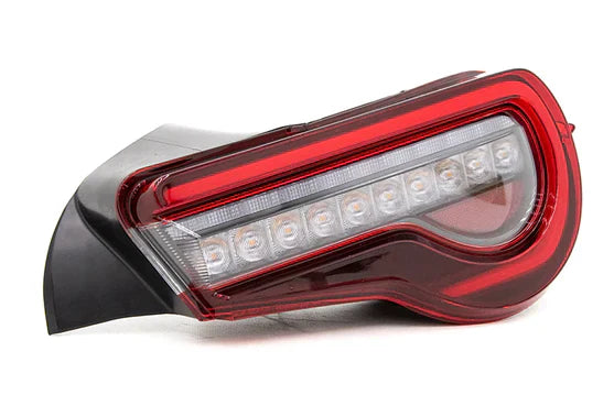 OLM OE Plus Linear Style Sequential Tail Lights Clear Lens 2013-2021 BRZ / FRS / GT86