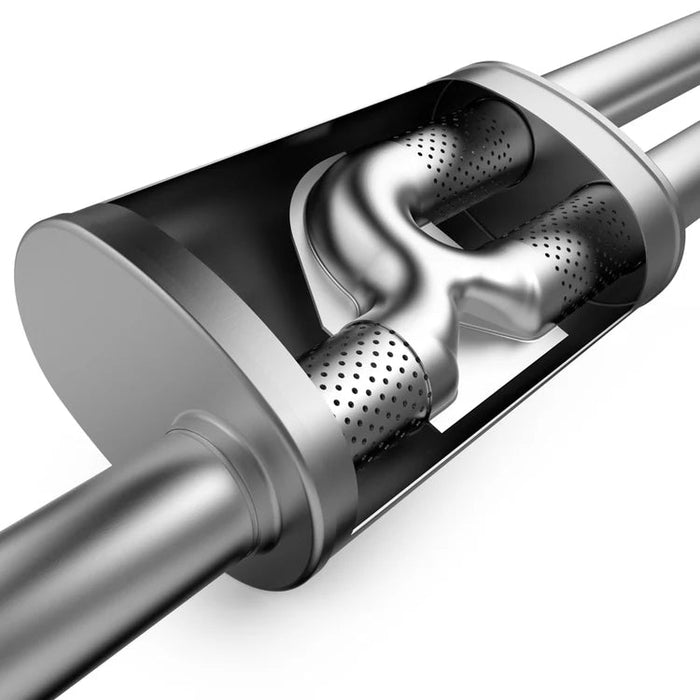 Magnaflow Stainless Steel Catback Exhaust 2011 - 2014 WRX Hatchback / 2008 - 2014 STI Hatchback - 16824 - Subimods.com