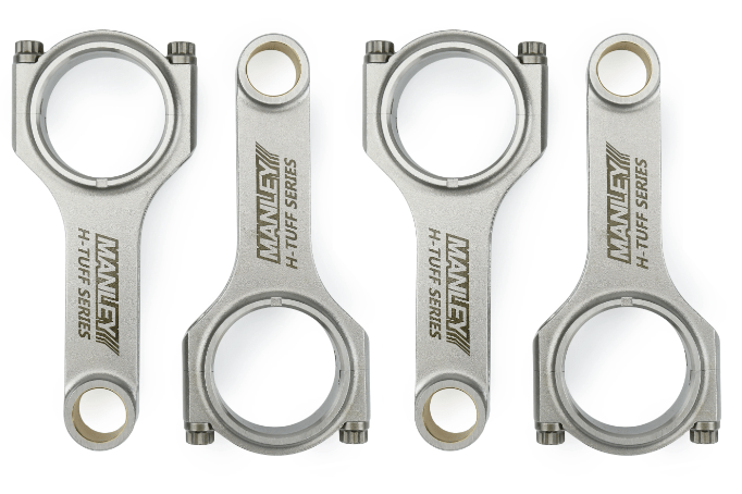 Manley Performance H - Beam Connecting Rods 2002 - 2014 WRX / 2004 - 2021 STi / 2004 - 2013 Forester XT / 2005 - 2012 Legacy GT - 15024 - 4 - Subimods.com