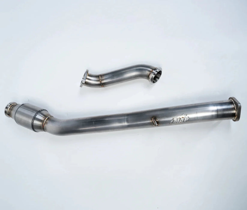 MAPerformance Front Pipe and Over Pipe Kit 2022 - 2024 BRZ / GR86 w/ Manual Transmission - BRZ86-2G-FP+OP - Subimods.com