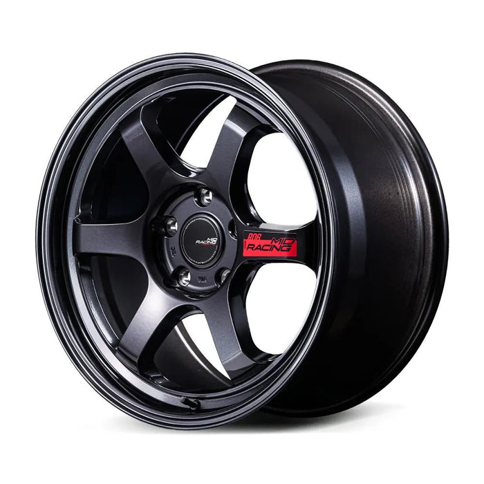 MID Racing R06 Crystal Black 18x8.5 5x114.3 +38mm Offset 2015-2025 WRX / 2011-2021 STI - D70388557338CBK0 - Subimods.com