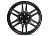 MID Racing R26 Crystal Black 18x8.5 5x114.3 +45mm Offset 2015-2025 WRX / 2011-2021 STI - X195885573450300 - Subimods.com