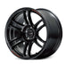 MID Racing R26 Crystal Black 18x8.5 5x114.3 +45mm Offset 2015-2025 WRX / 2011-2021 STI - X195885573450300 - Subimods.com