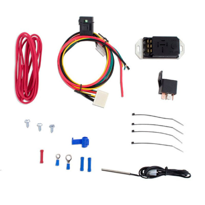 Mishimoto Adjustable Fan Controller Kit Probe Style Temp Sensor Most Vehicles - MMFAN-CNTL-UPROBE - Subimods.com