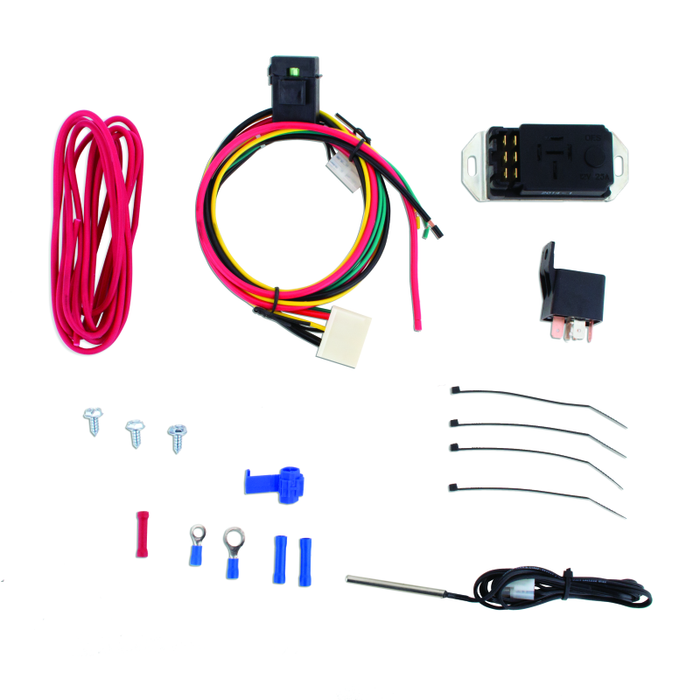 Mishimoto Adjustable Fan Controller Kit Probe Style Temp Sensor Most Vehicles - MMFAN-CNTL-UPROBE - Subimods.com
