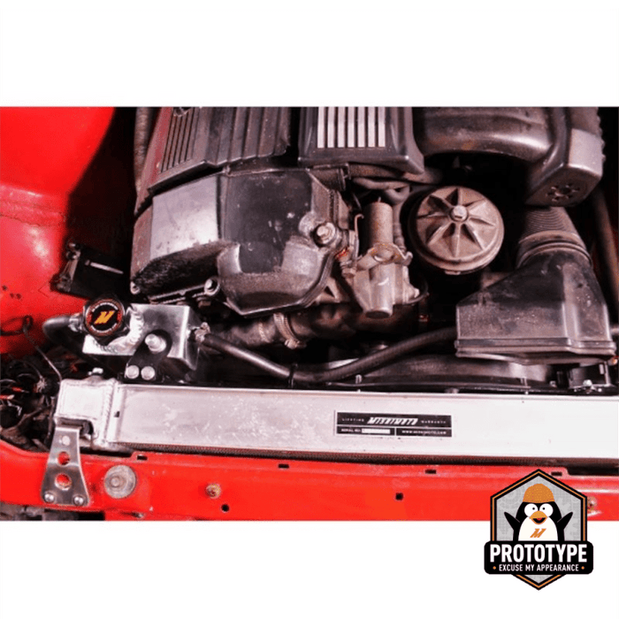 Mishimoto Aluminum Coolant Expansion Tank 92 - 99 BMW 3 Series - MMRT-E36-92E - Subimods.com