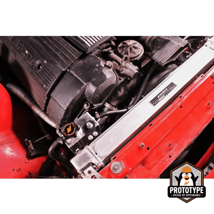 Mishimoto Aluminum Coolant Expansion Tank 92 - 99 BMW 3 Series - MMRT-E36-92E - Subimods.com