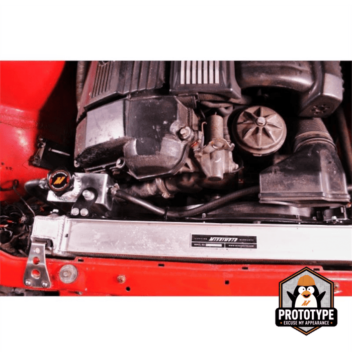Mishimoto Aluminum Coolant Expansion Tank 92 - 99 BMW 3 Series - MMRT-E36-92E - Subimods.com