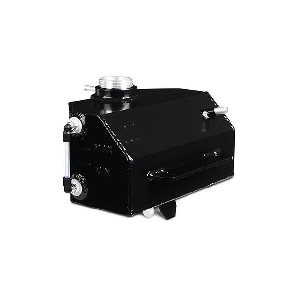 Mishimoto Aluminum Coolant Expansion Tank Black 15 - 23 Ford Mustang EcoBoost / V6 / V8 - MMRT-MUS-15EBK - Subimods.com