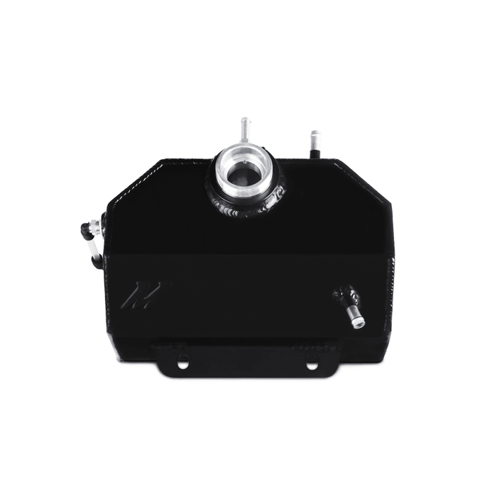 Mishimoto Aluminum Coolant Expansion Tank Black 15 - 23 Ford Mustang EcoBoost / V6 / V8 - MMRT-MUS-15EBK - Subimods.com