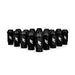 Mishimoto Aluminum Locking Lug Nuts M12x1.5 20pc Set - Black - MMLG-15-20LBK - Subimods.com