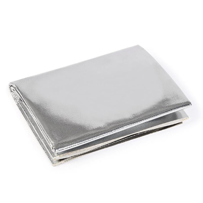 Mishimoto Aluminum Silica Heat Barrier with Adhesive Backing 24x24in - MMHP - ASHB - 2424 - Subimods.com