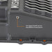 Mishimoto Aluminum Transmission Pan Most Ford 10R60 / 10R80 Models - Gunmetal Gray - MMTP-RGR-19 - Subimods.com