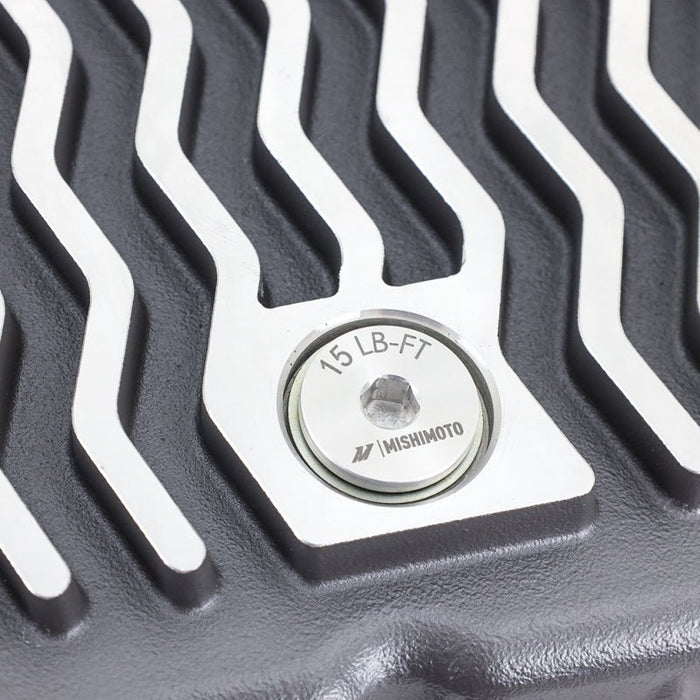 Mishimoto Aluminum Transmission Pan Most Ford 10R60 / 10R80 Models - Gunmetal Gray - MMTP-RGR-19 - Subimods.com