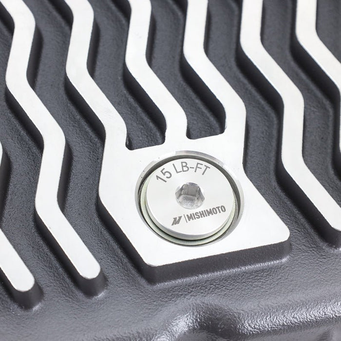 Mishimoto Aluminum Transmission Pan Most Ford 10R60 / 10R80 Models - Gunmetal Gray - MMTP-RGR-19 - Subimods.com