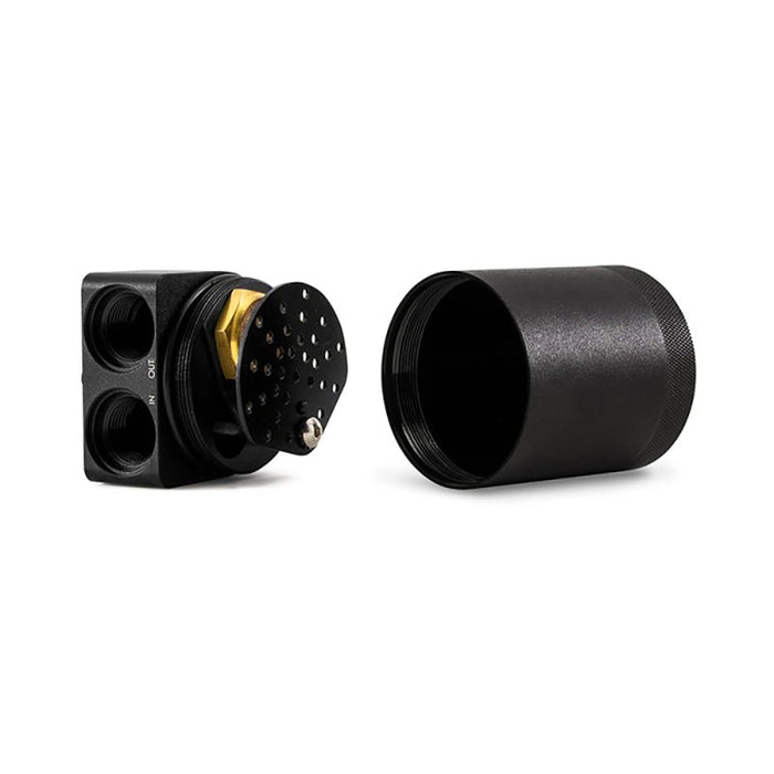 Mishimoto Baffled Oil Catch Can 15 - 20 BMW M3 / 15 - 20 M4 - Wrinkle Black - MMBCC-F80-15CBE - Subimods.com