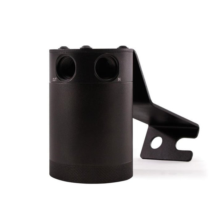Mishimoto Baffled Oil Catch Can Black PCV Side 2013 - 2021 BRZ / 2013 - 2016 FRS / 2017 - 2021 GT86 - MMBCC-BRZ-13PBE - Subimods.com