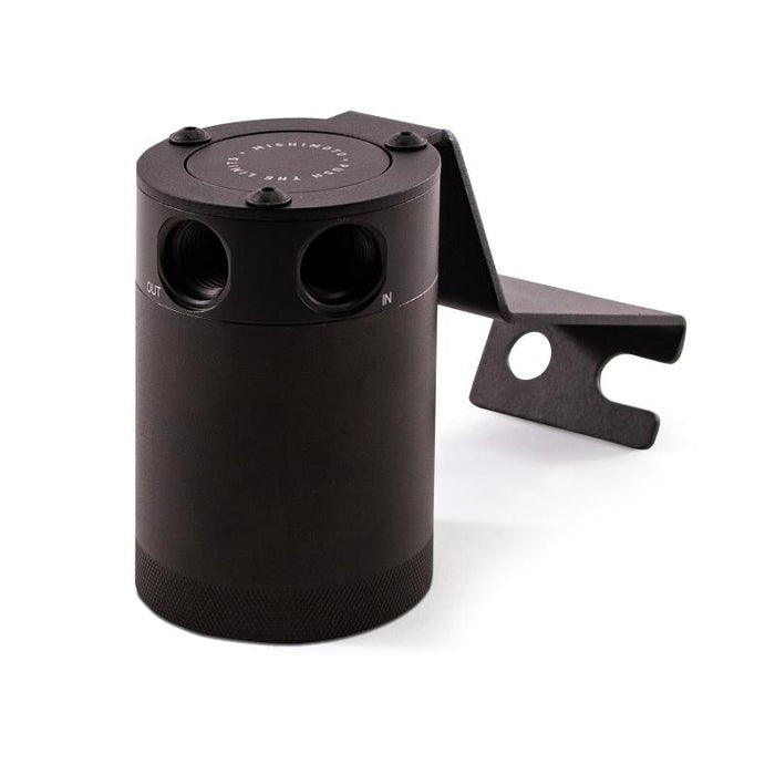 Mishimoto Baffled Oil Catch Can Black PCV Side 2013 - 2021 BRZ / 2013 - 2016 FRS / 2017 - 2021 GT86 - MMBCC-BRZ-13PBE - Subimods.com