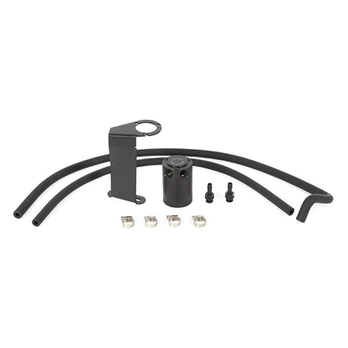 Mishimoto Baffled Oil Catch Can PCV Side Most 16 - 24 Infiniti Q50 / Q60 3.0T Models - MMBCC-Q50-16PBE - Subimods.com