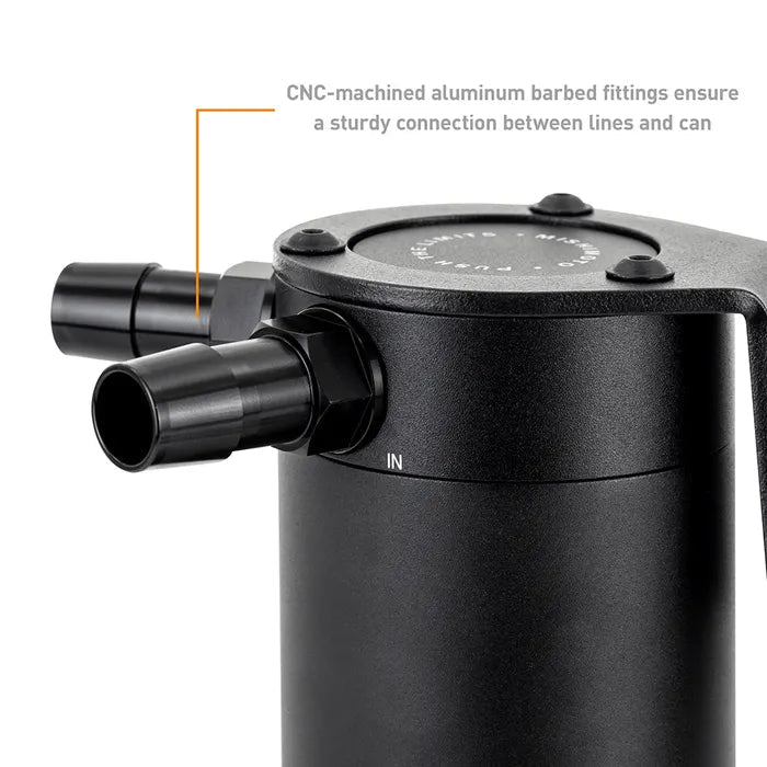 Mishimoto Baffled Oil Catch Can System PCV Side 2022 - 2024 BRZ / 2022 - 2024 GR86 - MMBCC-BRZ-22 - Subimods.com