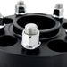 Mishimoto Black Wheel Spacer Pair 25mm / 5x100 - MMWS-008-250BK - Subimods.com