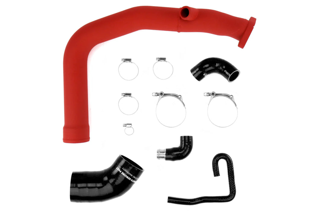 Mishimoto Charge Pipe Kit Red 2015 - 2021 WRX / 2014 - 2018 Forester XT - MMICP-WRX-15WRD - Subimods.com