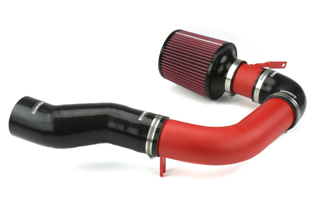 Mishimoto Cold Air Intake Red w/ Air Box 2015 - 2021 WRX - MMAI-WRX-15BWRD - Subimods.com