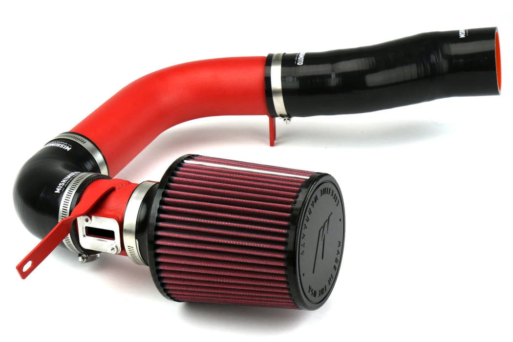 Mishimoto Cold Air Intake Red w/ Air Box 2015 - 2021 WRX - MMAI-WRX-15BWRD - Subimods.com