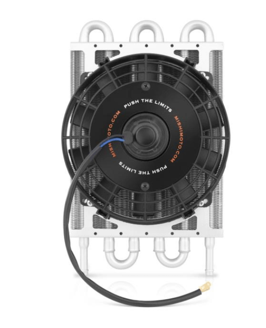 Mishimoto Heavy Duty Transmission Cooler W/ Electric Fan - MMOC - F - Subimods.com
