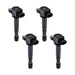 Mishimoto Ignition Coil Set 02 - 11 Honda Civic 4 - Cylinder - MMIG-CIV-0204 - Subimods.com