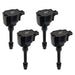Mishimoto Ignition Coil Set 16 - 21 Honda Civic 4 - Cylinder - MMIG-CIV-1604 - Subimods.com