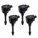 Mishimoto Ignition Coil Set 16 - 21 Honda Civic 4 - Cylinder - MMIG-CIV-1604 - Subimods.com