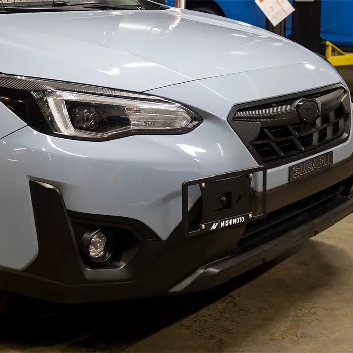 Mishimoto License Plate Holder 2022 - 2025 WRX / 2018 - 2025 Crosstrek - MMLP-WRX-22 - Subimods.com